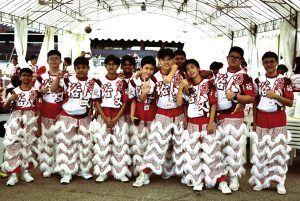Lion dance
